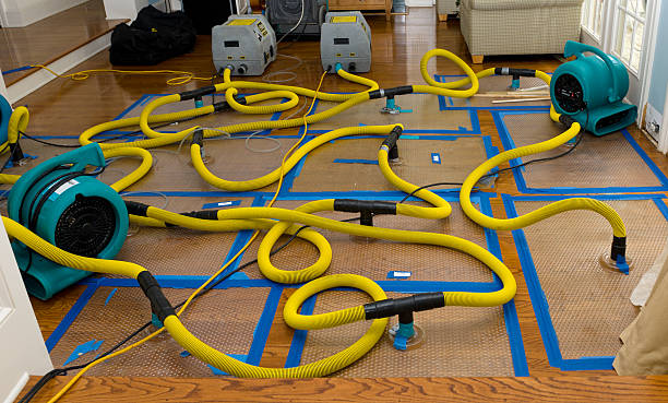 Professional Water Damage Restoration technician working in Boiling Springs, SC